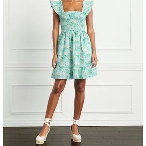 Hill House Mint Green Floral Dress
